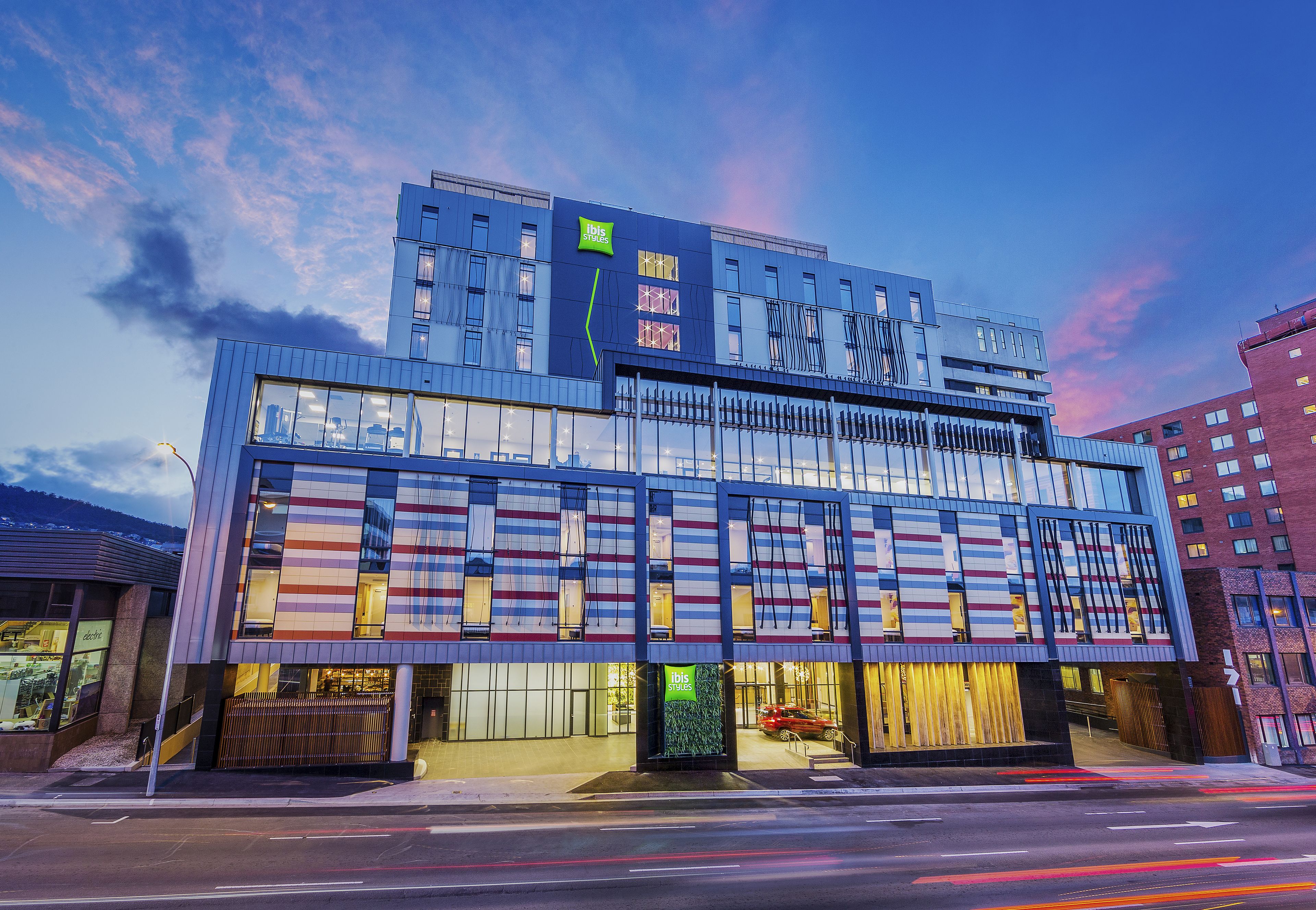 front of property – evening/night