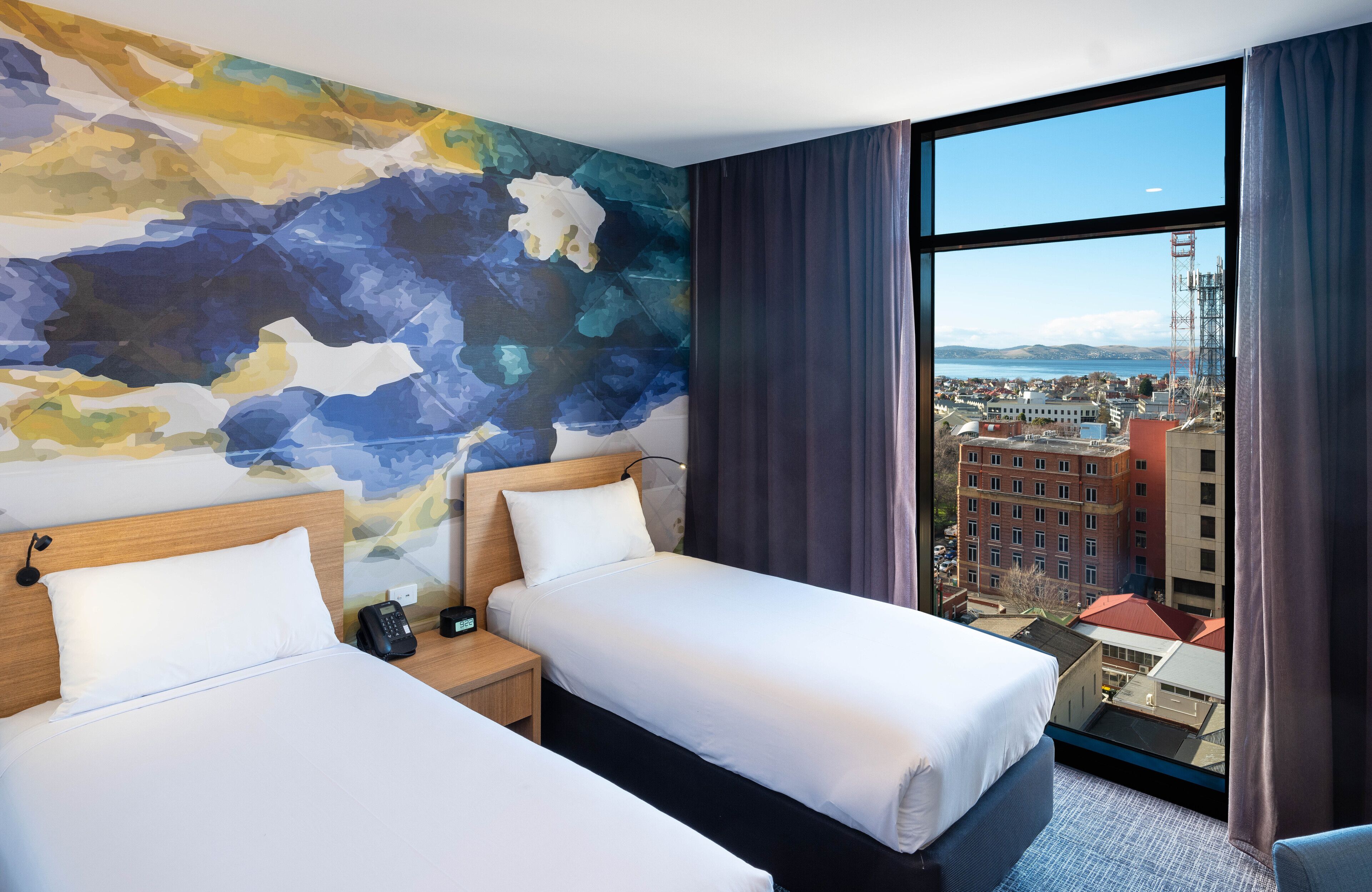 Deluxe Room, 2 Single Beds | Beach/ocean view