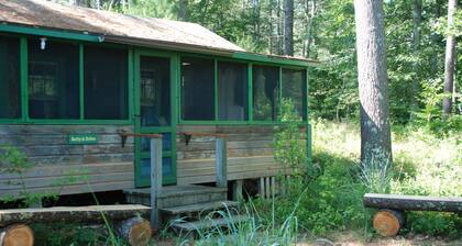 Classic Fish Camp Cabin on Long Pond