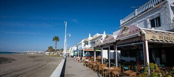 Apart. 3, Casa Malaga med havsutsikt och balkong