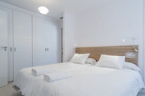 1 bedroom, in-room safe, iron/ironing board, travel crib