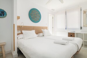 1 bedroom, in-room safe, iron/ironing board, travel cot