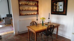 Dining - Pet friendly barn conversion with spectacular views, just for 2. (Crosby Garrett)