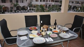 Opções para refeição ao ar livre