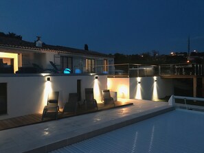 Property grounds - Sea view St-Tropez spa/heated pool April to October (Roquebrune-Sur-Argens)