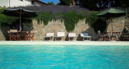 Poggio Corsucci - Il Nido: intimate stone house with pool and enchanting views
