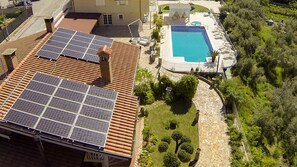 Outdoor pool, a heated pool - Exclusive Villa with private salt pool (Case Alte)