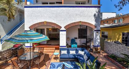 ☀️Sunny Courtside House, 🏖STEPS TO OCEAN OR BAY, Bikes! South Mission BeachSD