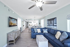 Smart TV, printers - Rare Ground Floor Beachfront Corner Condo! Yard! Pools! Pickleball! (Orange Beach)