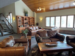 LED-TV, peis, DVD-spiller og bordtennis