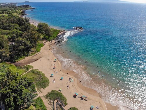 Kihei Akahi A101: Condo exclusif à deux étages face à l'océan - Meilleur emplacement à Kihei