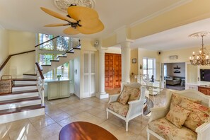 Smart TV, video games, DVD player, books