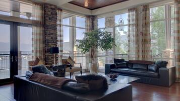 TV, fireplace, table tennis