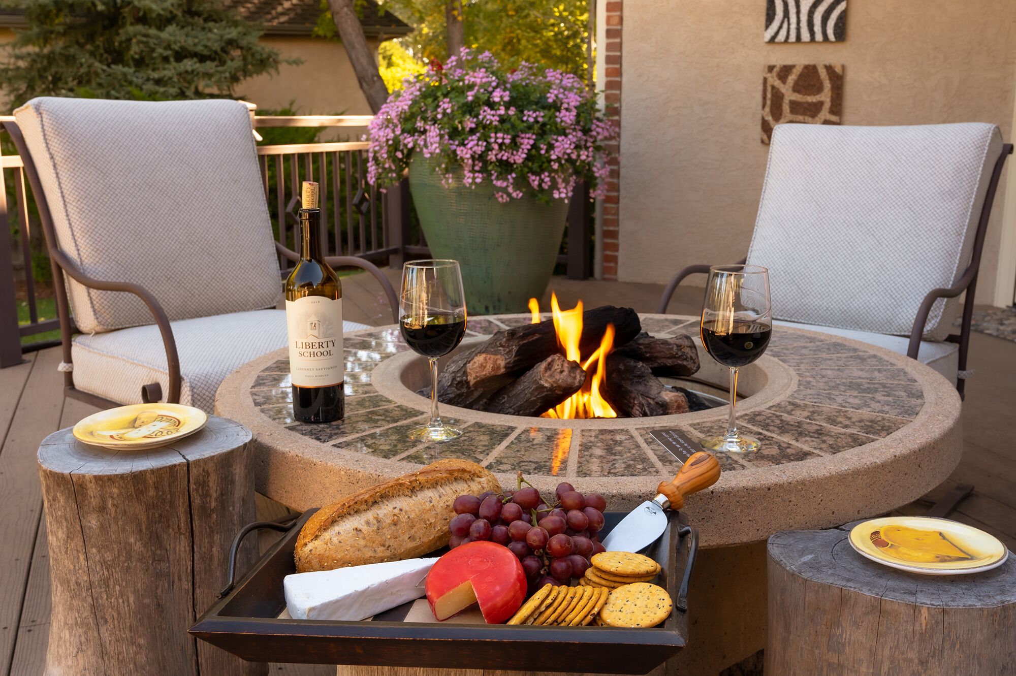 Enceinte de l’hébergement