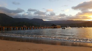 Sun loungers, beach towels