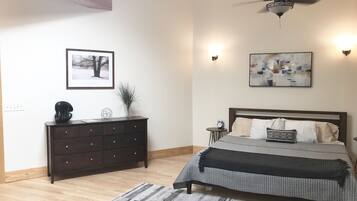 1 bedroom, iron/ironing board, travel crib, free WiFi