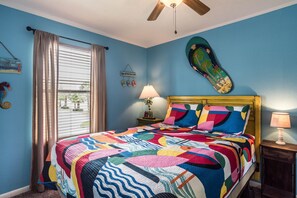 2 bedrooms, iron/ironing board, free WiFi, bed sheets