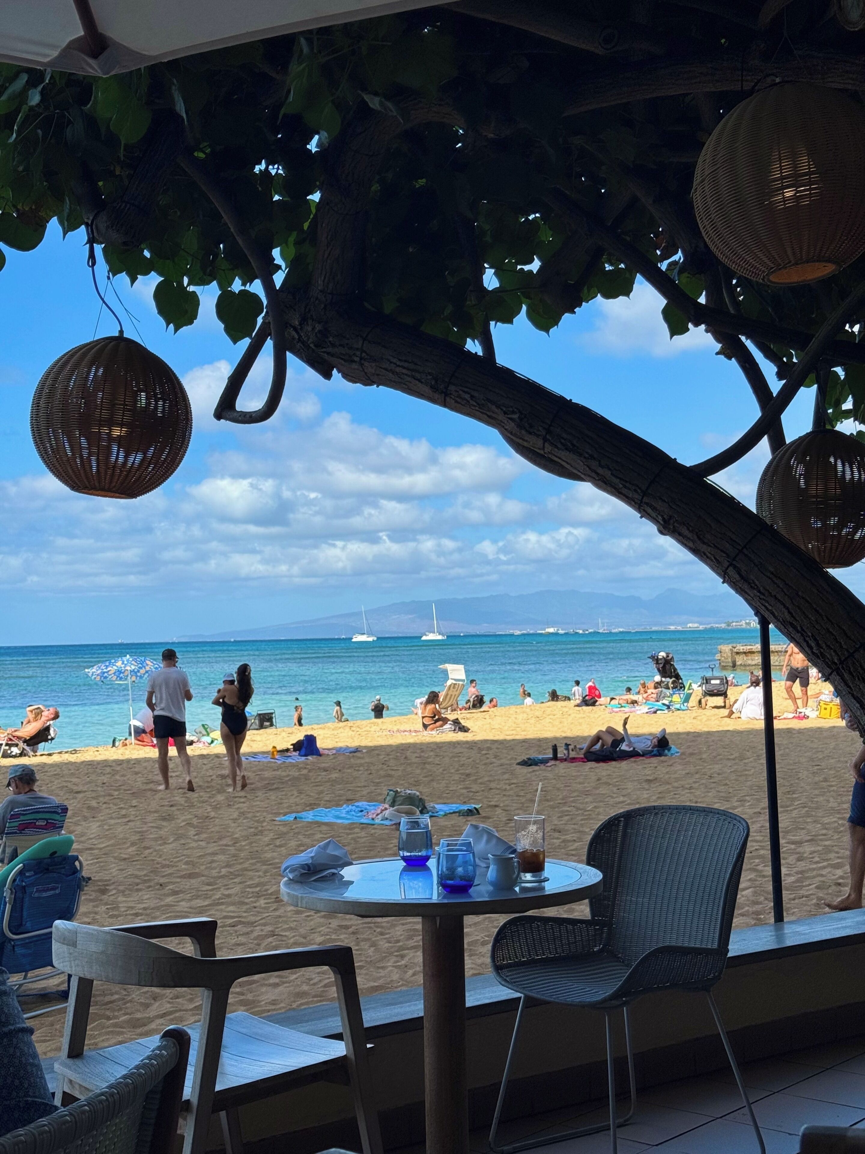 Beach nearby, beach towels