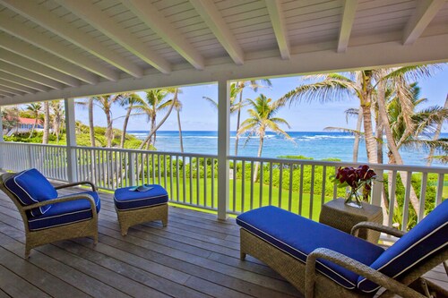 Large Gated Oceanfront Estate ~ Secluded on a beach, safe all year TVNC-4185    
