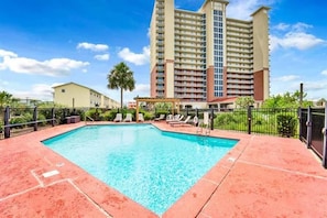 Outdoor pool - 3BR/3BA - Beach, pool, lagoon front and MORE!  (Gulf Shores)