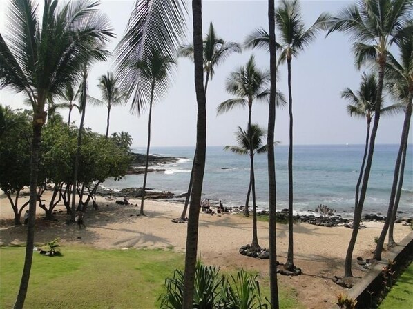 Na praia 