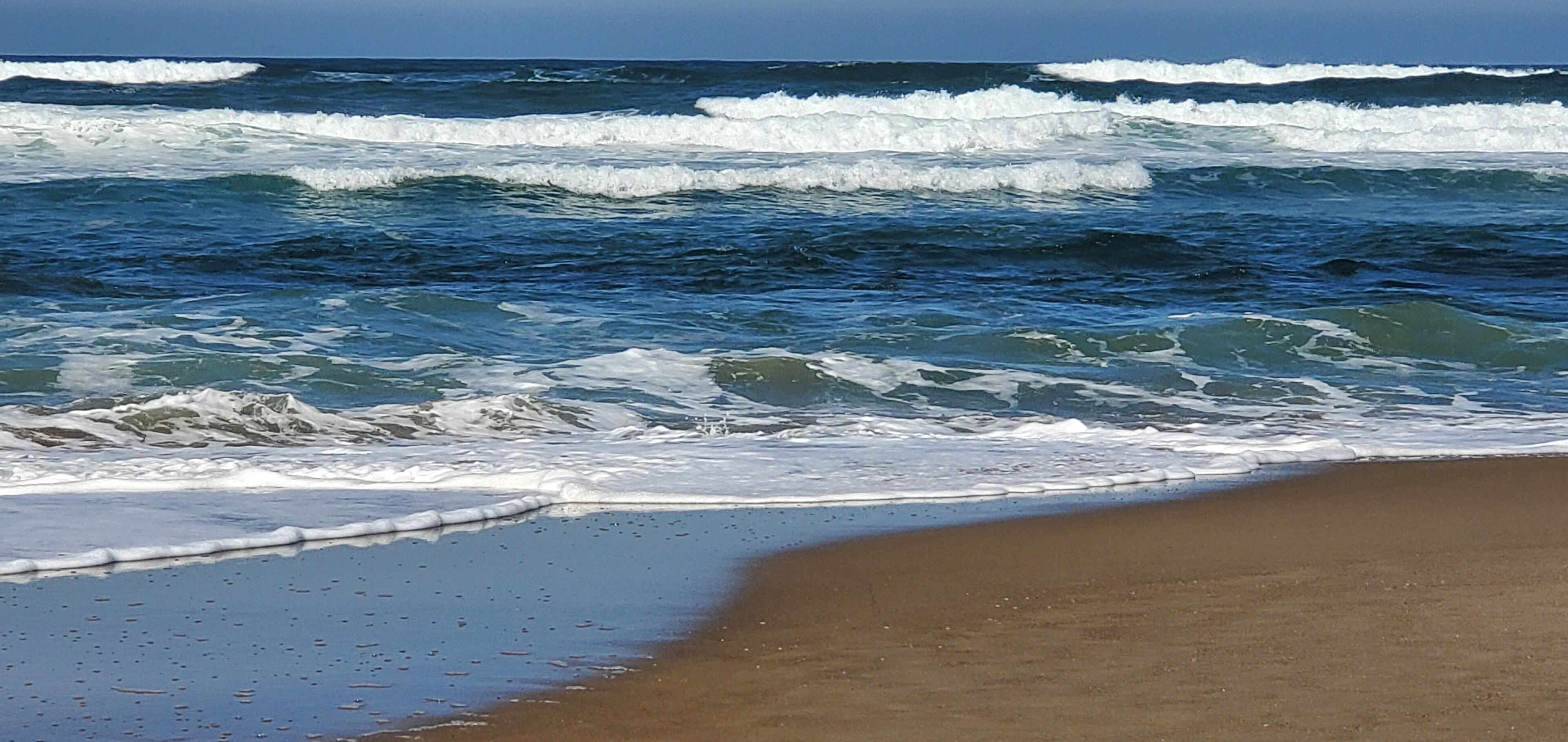 Plage, chaises longues, serviettes de plage