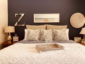 4 bedrooms, iron/ironing board, travel crib, free WiFi