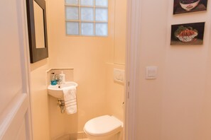 Shower, hair dryer - Stunning & Bright, Sleeps 6, w/Big Balcony and Amazing Paris Views (Paris)