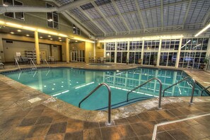 Indoor pool, a heated pool