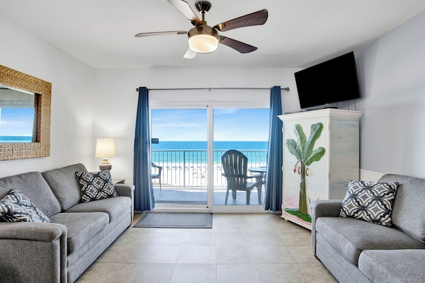 View from Living room and kitchen