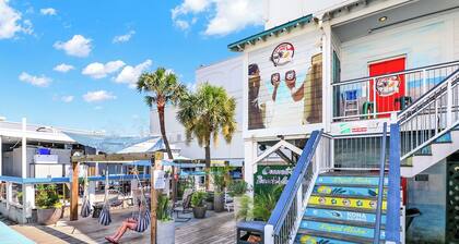 Isle Of Palms Condo, half block to beach, enter with combo, private entrance.