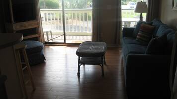 Smart TV, DVD player, books, stereo