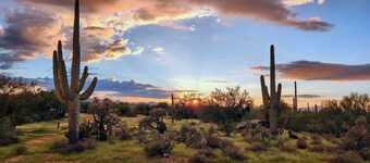 Sunrise Sunset Desert Oasis Home 3BR 2BA W Tucson Views Every Window Stargazing