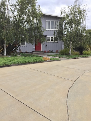Parking out front