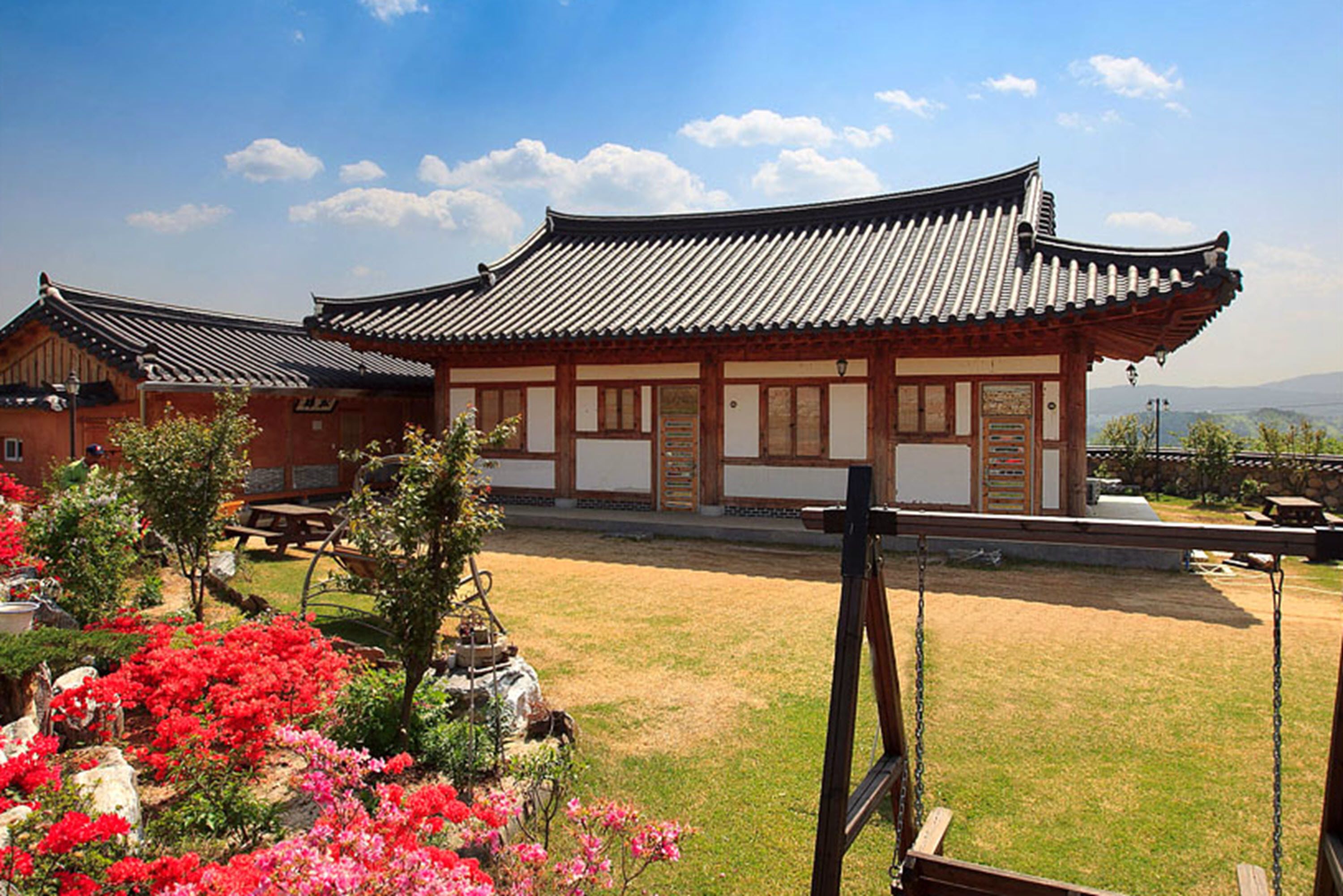 Façade de l’hébergement 