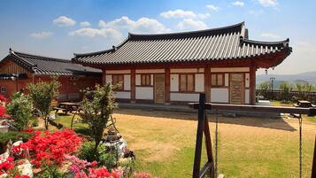 Façade de l’hébergement