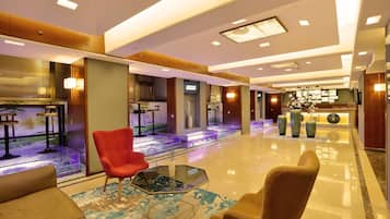 Sala de estar en el lobby