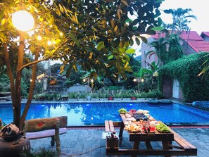 Terrace/patio - Ninh Binh Greenland Homestay (Hoa Lu)
