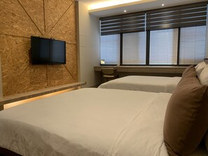 Family Quadruple Room, 1 Bedroom | 1 bedroom, premium bedding, down comforters, Select Comfort beds - Enjoy Home Stay (Tainan)