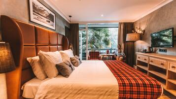 Signature tweepersoonskamer, 1 queensize bed, balkon | Gratis wifi, beddengoed