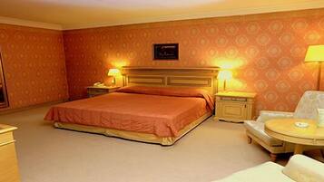 Free minibar items, in-room safe, desk, iron/ironing board