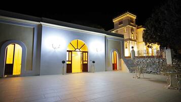 Fassade der Unterkunft