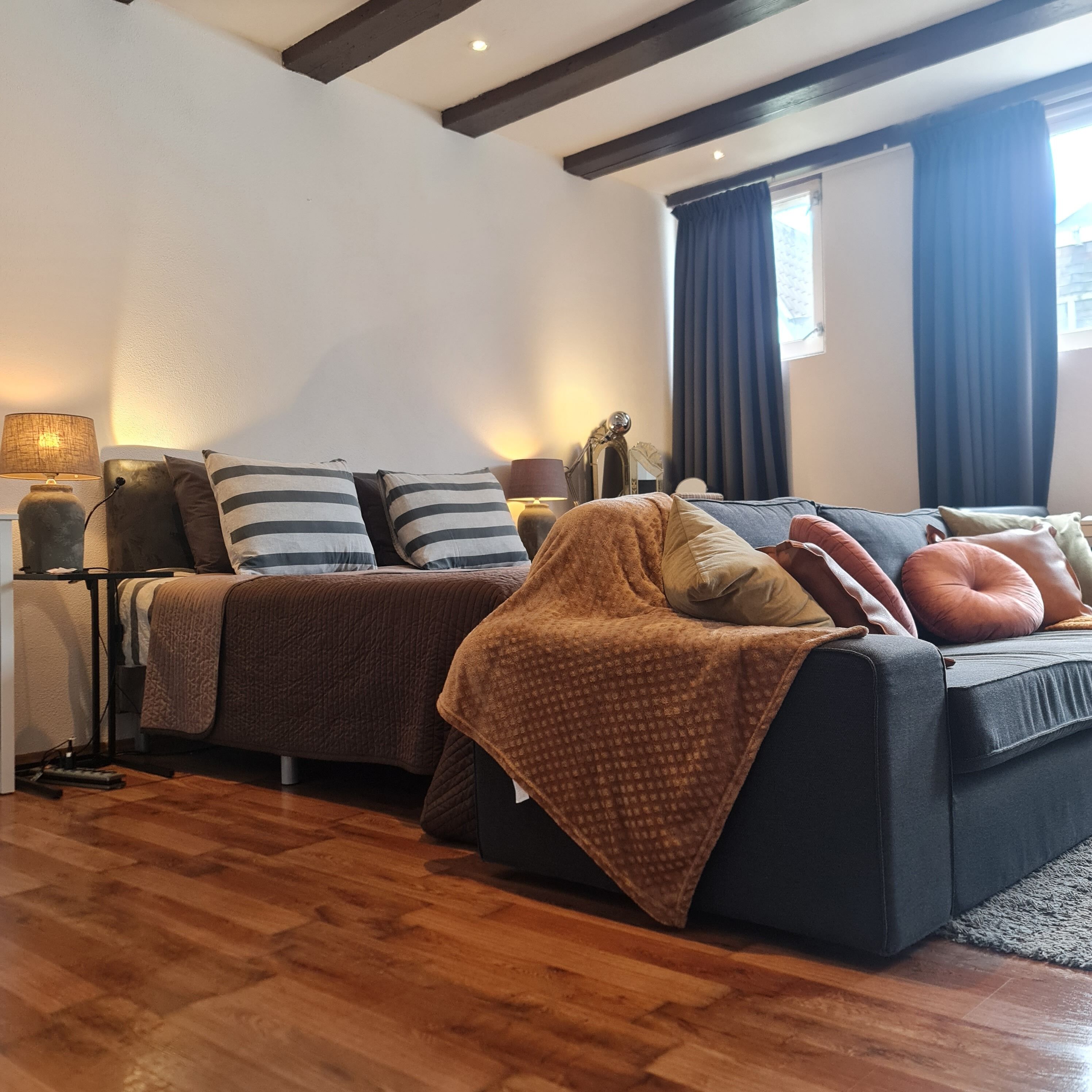 Deluxe Double Room (3rd floor- stair access only) | Desk, iron/ironing board, free WiFi, bed sheets