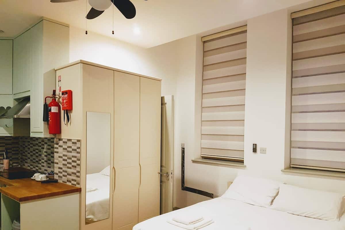 Comfort studio, en-suite badkamer (With Fully Fitted Kitchen) | 1 slaapkamer