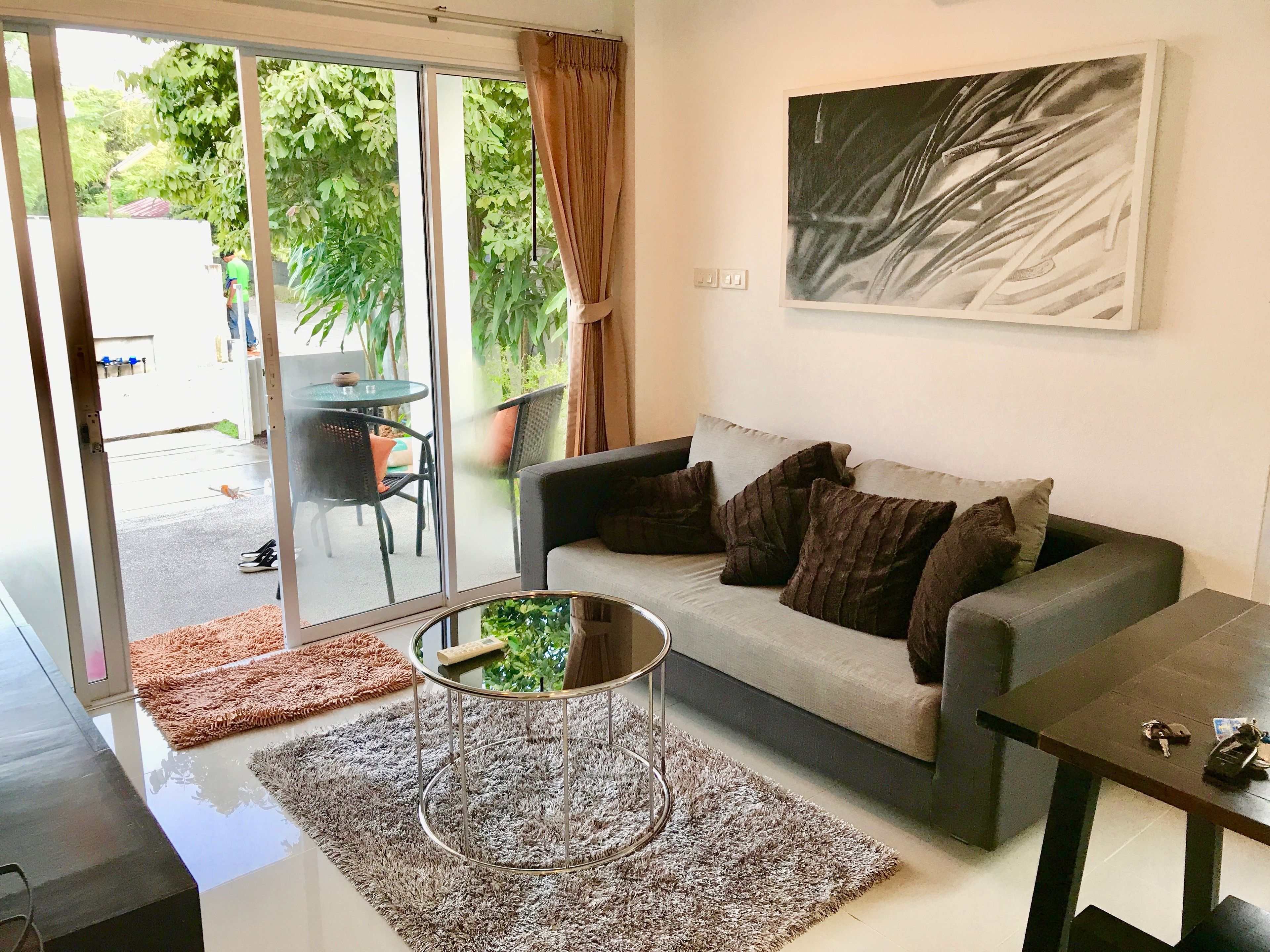 Villa, 2 Bedrooms | Living area | 42-inch flat-screen TV with satellite channels, TV