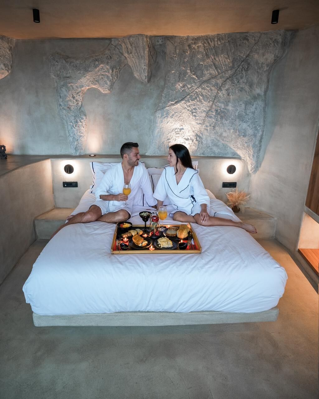 Vila luxo, vista para o mar | 1 quarto, roupas de cama premium