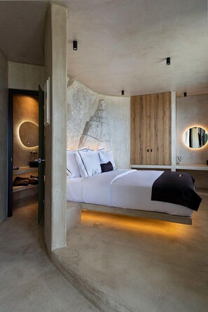 Senses Honeymoon Villa with Private Pool | 1 camera, biancheria da letto di alta qualità, materassi in memory foam