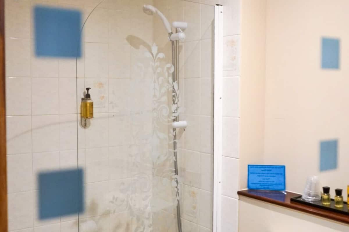 standard double room, 1 double bed | bathroom | free toiletries, hair dryer, towels