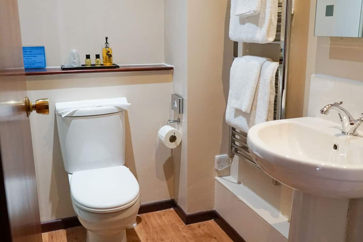 standard double or twin room, 1 double or 2 single beds | bathroom | free toiletries, hair dryer, towels