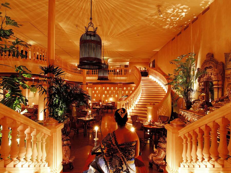 4 restaurantes, cocina tailandesa